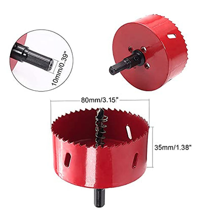 DIY Chicken Feeder Ports Rain Proof Gravity Feed Kits for Buckets, Bins, Troughs and More, 8 Ports - size: 8 port with holesaw