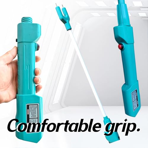 Cattle Prod Waterproof Cattle Prod with LED Light, Rechargeable Electric Livestock Prod