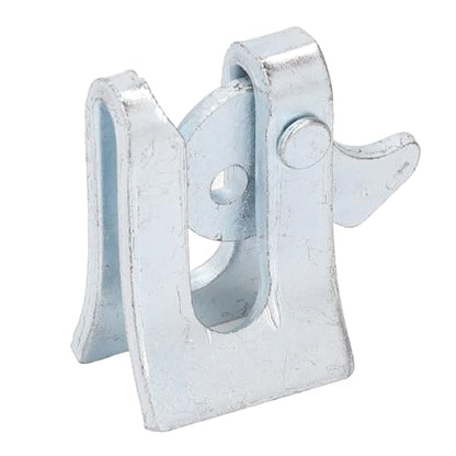 Farm Door Buckle, Thickened Galvanized Steel Plate Gate Latch 5 Sets Pig Fence Door Latch with L Lock Bolt for Farrowing Bed (Wall Thickness 4.5mm)