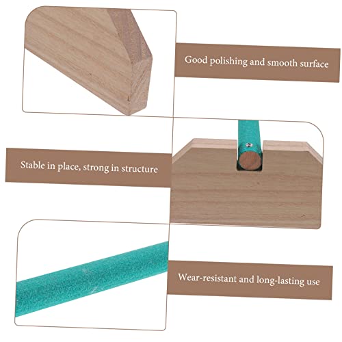 BESPORTBLE Chick Wooden Stick Chicken Roosting Perch Bird Stand Parrot Perch Chicken Supplies Safe Comfortable Roost