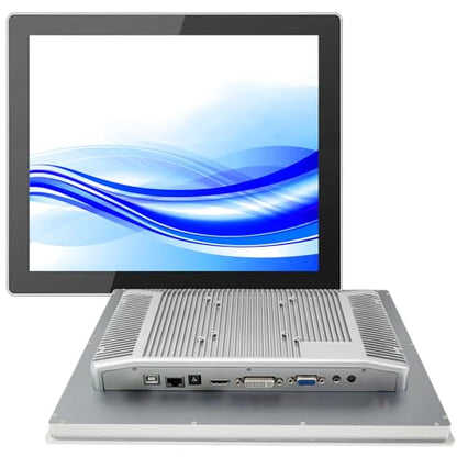 GreenTouch 15 Inch Industrial Display Pure Aluminum 10-Point Capacitive Touch Screen Monitor - HDMI/VGA/DVI Interface - 1024x768 - size: 15 IN