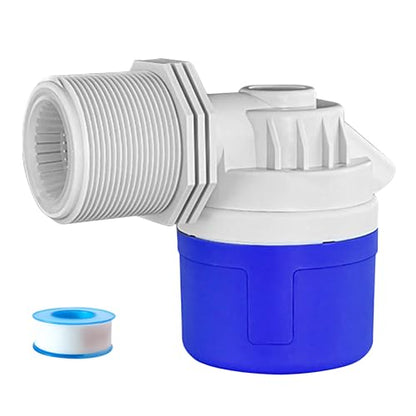 2" Side Inlet Water Float Valve, 2 Inch Big Flow Automatic Water Level Control Float Valve for Water Tank, Water Troughs, Pond, Pool, Livestock, Aquariums (2" Side Inlet) - color: 2" Side Inlet
