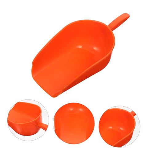 Feeding Shovel Multi-use Reusable Plastic Farm Scoop for Poultry and Livestock Comfortable Handle Easy to Clean for Gardens and Farms