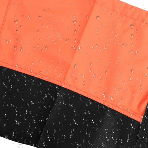 BESPORTBLE Windproof Tear-Resistant Hiking Leg Gaiters for Men Calf Covers with Buckle Strap Snow Outdoor Protection for Backpacking Running Climbing Biking Gardening