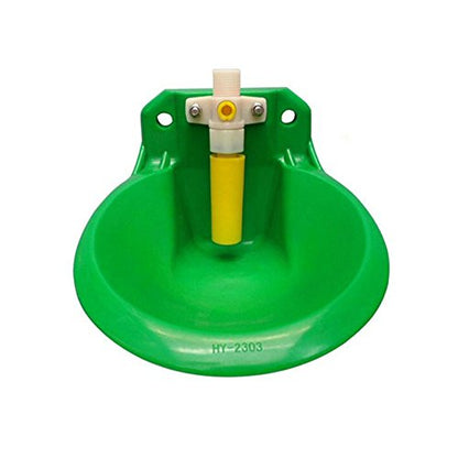 Automatic Sheep Water Bowl Vertical Nuzzled Valve Auto Fill Goat Waterer | Livestock Water Trough for Horse Pig Hog Cow, Self-filling Cattle Tank, animal multi-purpose Bucket Drinker watering system