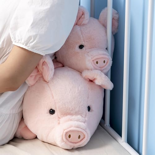 Weighted Stuffed Animals, 5lbs Weighted Pig Stuffed Animal Cute Pig Plush Animals Hugging Pillow Toy Gifts for Adults and Kids, 24.9 inch - size: 24.9 inch