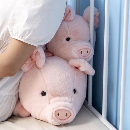 Weighted Stuffed Animals, 5lbs Weighted Pig Stuffed Animal Cute Pig Plush Animals Hugging Pillow Toy Gifts for Adults and Kids, 24.9 inch - size: 24.9 inch