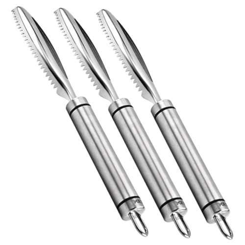 Stainless Steel Chicken Lung Scraper Tool Handheld Poultry Lung Removal Equipment for Efficient Chicken Processing on Farms and at Home 9.44X1.18X1.18In