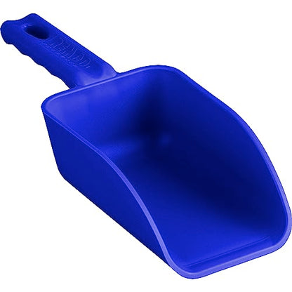 Vikan Remco 63003 Color-Coded Plastic Hand Scoop - BPA-Free Food-Safe Kitchen Utensils, Restaurant and Food Service Supplies, 16 oz, Blue - size: 16 oz