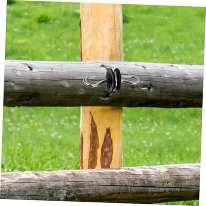 BESPORTBLE 4pcs Screw-in Electric Fence Insulator for Posts Durable and Weather-Resistant for Fencing and Livestock Safety