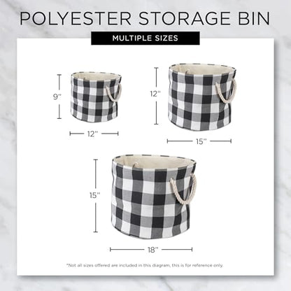 Bone Dry Pet Storage Collection Collapsible Bin, Medium Round, Gray - color: Gray, size: Medium Round
