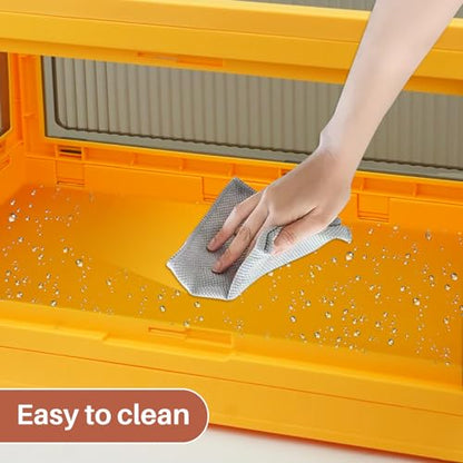 Chicken Brooder Box for Chicks, Brooder Heater Warms up to 20 Chicks with Feeder and Waterer, Poultry Breeding Box Suitable for Chick Duckling Parrot Lizard (Large)