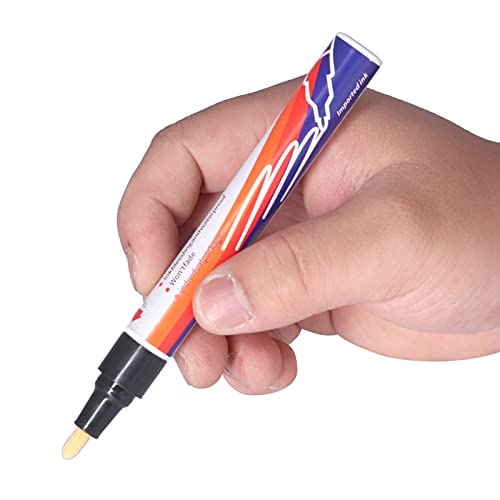 flexman Ear Tag Marking Pen, Waterproof Livestock Ear Tag Pen, Special Ink Penetrates Deep Into the Tag Black Marking Pen for Pigs Sheep Cattle