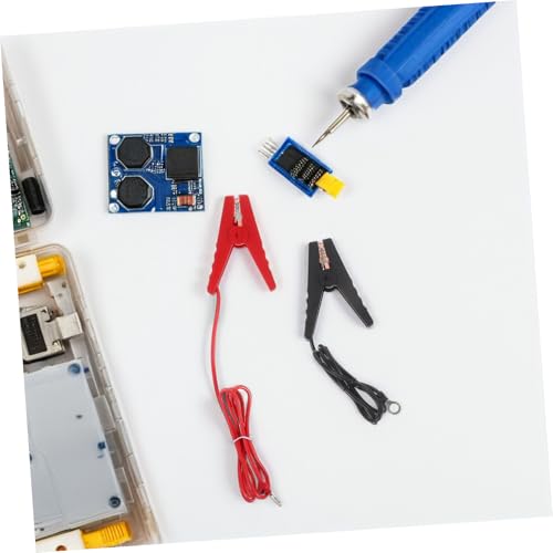 2pcs Electric Fence Accessory Farm Fence Jump Cable Jump Connector Leads Red Black Easy to Install