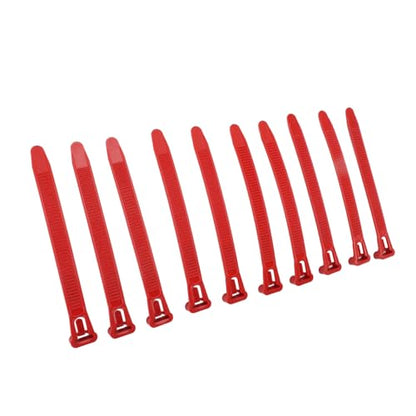 ZJchao Chicken Leg Bands, Adjustable Plastic Poultry Identification Leg Rings with Clear Colorfast Number Engraving for Duck Goose Chicken (Red) - color: Red