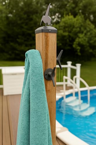Cast Iron Coat Hooks - Boat Cleat Nautical Marine Entryway Decor Multi-Purpose Hat Towel Hanging Hook - Durable & Rust-Resistant - Includes Mounting Hardware - 4 Pack (Small, Black) - style: Boat Cleat Small (Black)