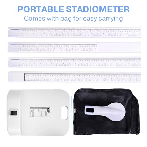 Height Measurement Tool, Height Measurement for Kids and Adults, Portable Stadiometer, Medical Office Aluminum Telescopic Measure Rod Device