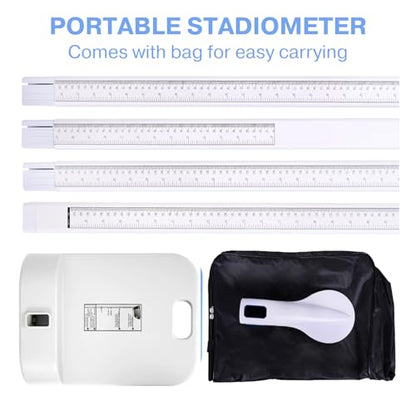 Height Measurement Tool, Height Measurement for Kids and Adults, Portable Stadiometer, Medical Office Aluminum Telescopic Measure Rod Device