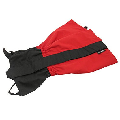 TRENDBOX Unisex Waterproof Snowproof Snow Legging Leg Cover Wraps Gaiters for Climbing Hunting Hiking - color: Red