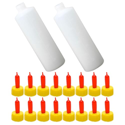 UPKOCH 1set Goat Nursing Bottles Pacifiers Lamb and Boys and Girls Feeding Kit for Small Livestock Bottles for Cattle Sheep and Goats Leak Design