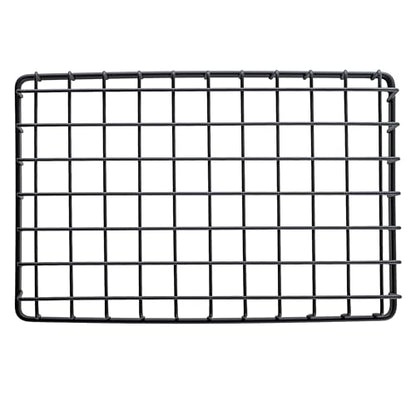 G.E.T. WB-962-MG Rectangular Metal Storage Wire Basket for Pantry, Produce and More, 9" x 6" x 2", Gray - size: 9" x 6", style: 2" Deep