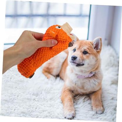 Puppy Chewing Toy Interactive Pig-Shaped Teething Plaything for Dogs and Pet Biting Toy for Breeds Promotes Health and Reduces Furniture Damage
