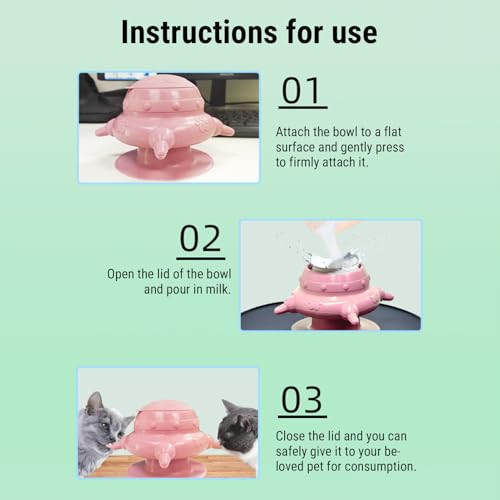 Haofy Puppy Milk Feeder Food Grade Silicone Suction Cup Base Multifunctional Kitten Nursing Station for Newborn Pets Milk Water Feeding Bowl