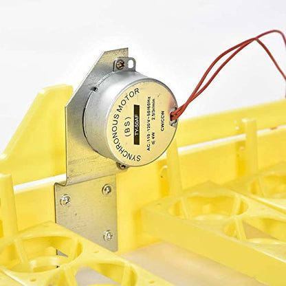 CROSSDESIGN Automatic Digital Egg Incubator Poultry Hatcher Machine Breeder w/Temperature Control & Auto Turning for Hatching Chicken Duck Goose Quail Birds 96 Eggs - size: 96 Eggs