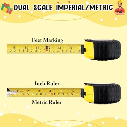 Fathers Day Christmas Birthday Gift for Papa Male Elders Tool | Gifts for Grandpa Handicraft Enthusiasts If Papa Engraved Tape Measure 25 FT - color: If Papa