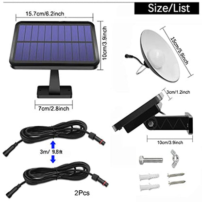 ABZXT Solar Pendant Lights Upgraded Bulb Lights IP65 Waterproof Dusk to Dawn Auto Lamp with Remote Controller for Outdoor Shed Barn Chicken Coop Bullpen Pig Pen Stables Tents etc(Single Lamp) - size: Single Lamp