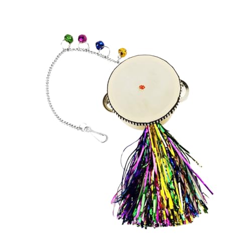 Kisangel Chicken Toy for Stainless Steel Double-Sided Mirror Drum Fun and Engaging Pet Toy Promotes Activity and Relieves Boredom for Poultry