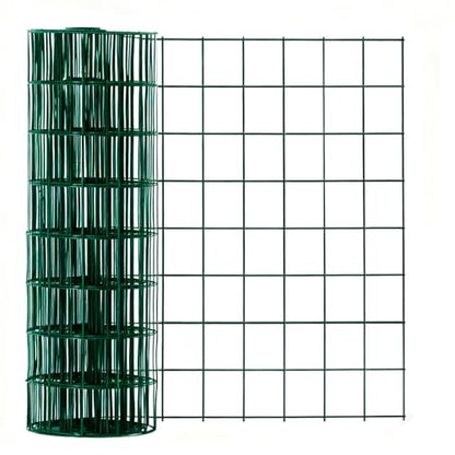 Wire Mesh Roll for Poultry Cages 36IN x50FT- Heavy Duty Fencing Net for Farm Garden Animal Plant Protection, Chicken Wire Fence, Easy to Install Fencing for Rabbits, Birds, Vegetables (Green) - color: Green