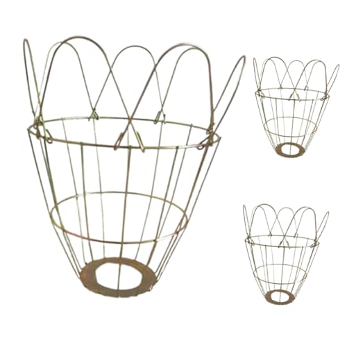 GALPADA 3Pcs Waterproof Heat-Resistant Bulb Cages for Livestock Sturdy Lamp Covers Scald Mesh for Small Animals and Reptiles Heating Light Supply