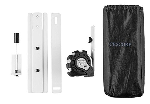 Cescorf Ultra Portable Stadiometer Height Meter, 3m Range (Metric Only)