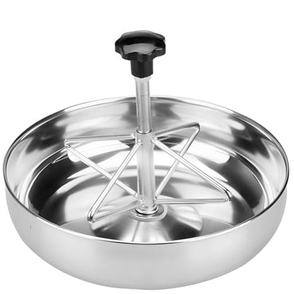 Piglet Feeder, 9.84-Inch Stainless Steel: Sturdy Feeding Trough Featuring Mechanism, Customizable