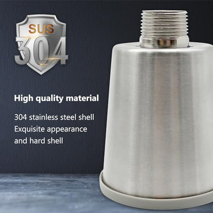2 PCS 304 Steel Water Float Valve, Water Level Control Water Tank Traditional Float Valve Upgrade (1/2 inch Up Inlet) - color: 1/2 inch Up Inlet