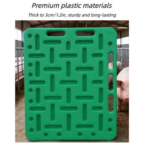 Plastic Sorting Panel for Livestock, Lightweight Animal Guide Board with Groove Design, Sorting Divider for Pigs, Chickens, Ducks(3pcs) - size: 3pcs