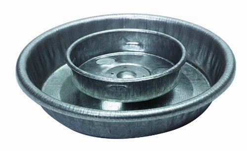 Baby Chick Waterer Base - Little Giant - Metal Waterer Base Jar, 1 Quart (Item No. 9826)