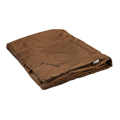 Snugpak Jungle Survival Blanket - Insulated, Lightweight, Water Repellent Polyester, Coyote - color: Coyote, size: 76 x 64 inches