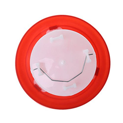 Chicken Feeder Waterer Baby Chick Drinker Feeder with Carrying Handle Capacity 2.5 L Chicken Water Feeder Pet Supplies