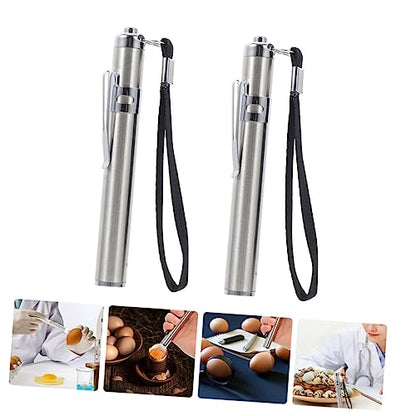 SUPVOX Egg Candler 2PCS Convenient Candling Lights for Household Use Non-Electric Hanging Egg Tester for Chicken Duck Goose