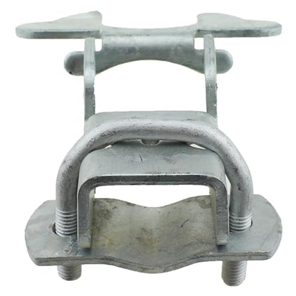 TAODAN Galvanized Steel Kennel Butterfly Gate Latch 1-3/8 Inch Chain Link Fence Accessories Pet Air Box Panel Frame Clasp
