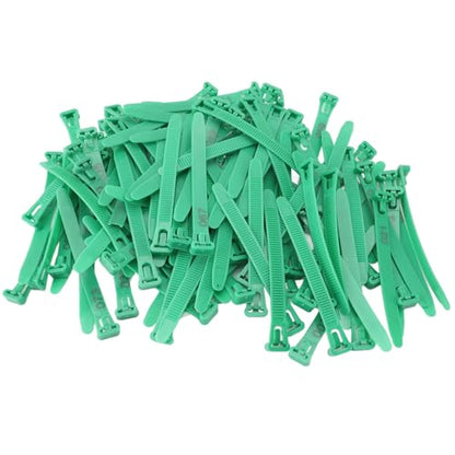 ZJchao Chicken Leg Bands, Adjustable Plastic Poultry Identification Leg Rings with Clear Colorfast Number Engraving for Duck Goose Chicken (Green) - color: Green