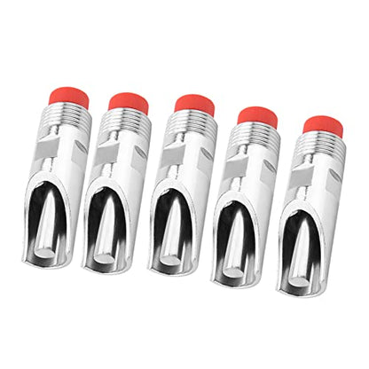 HighEfficiency Stainless Steel Automatic Nipple Drinker Waterer with Red - Leakproof Design for Livestock Hydration, Ensures Clean, Water Supply for Pigs and Cattle