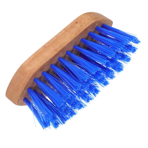 Abaodam Durable Horse Grooming Brush with Stiff Bristle Ergonomic Design for Easy Cleaning of Horses Cattle and Donkeys Reliable Material for Gentle Grooming Experience