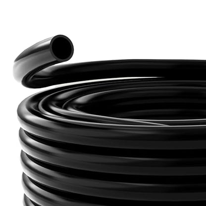 Alpine Corporation 100' PVC Tubing with 1/2" Inside Diameter for Ponds and Fountains, Black - size: 1/2" I.D. x 5/8" O.D.