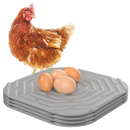 Washable Chicken Nesting Pads for Laying Eggs Nesting Pads for Chicken Coop Nesting Chickens Durable Chicken Bedding for Coop, Poultry Nest Box Pads for Chickens,4 Pcs