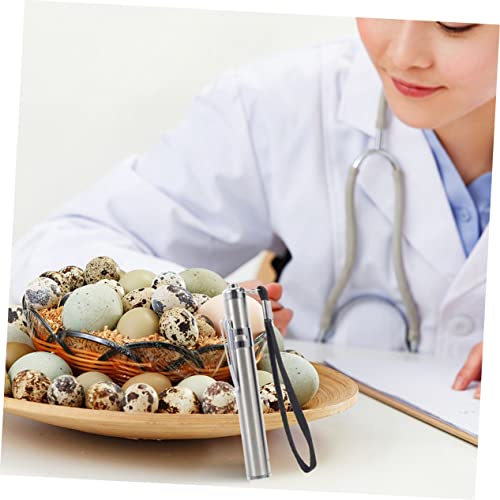 2pcs Portable Egg Candler with Safe Light Design Multi-Purpose Household Candling Lamp for Chicken Duck Goose and Quail Eggs Durable Candling Supply