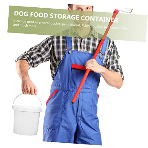 Food Grade Plastic Bucket with Lid Sealable Storage Container for Dry Liquid Products for Pet Food Livestock Feed and More