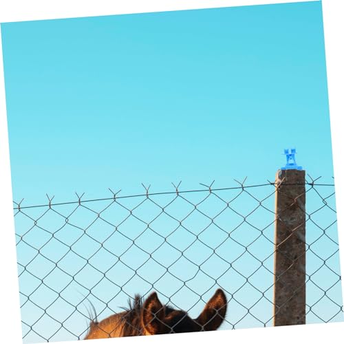 50pcs Electric Fence Insulators for Livestock Material Easy to Install Electrical Shorts for Fencing and